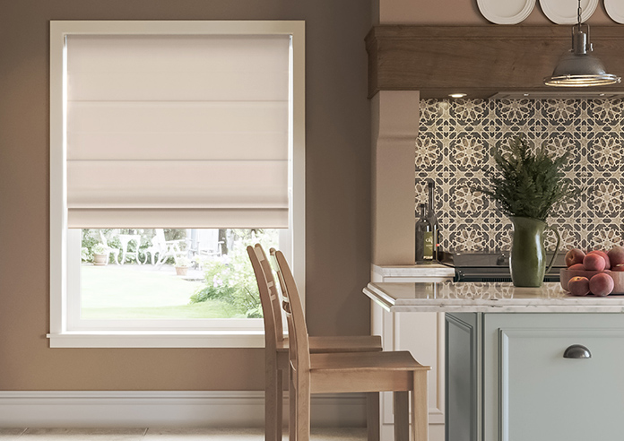 Knutsford, Warm Hessian - Motorised Roman Blind - Image 3